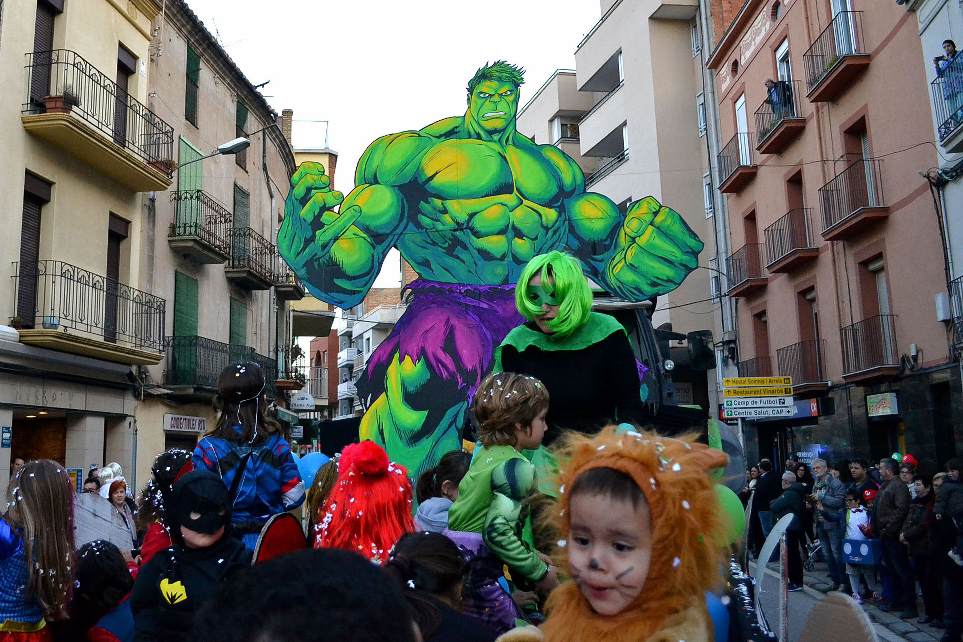 Carrossa de la rua del Carnestoltes de SÃºria 2017.