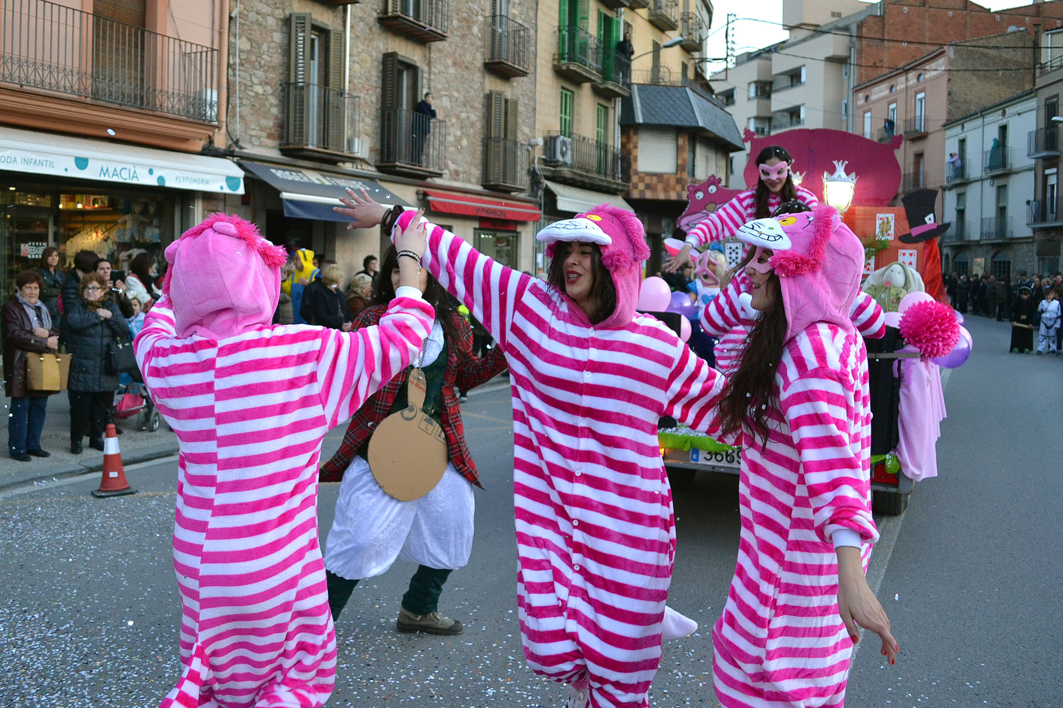 Participants en la rua del Carnestoltes de SÃºria 2017.