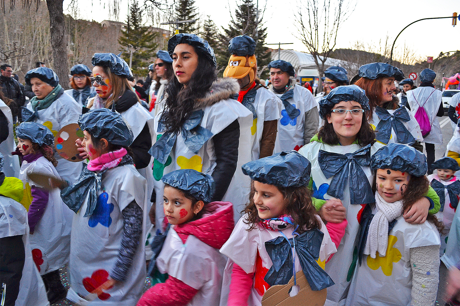 Participants en la rua del Carnestoltes de SÃºria 2018.