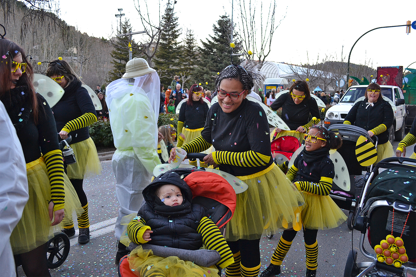 Participants en la rua del Carnestoltes de SÃºria 2018.