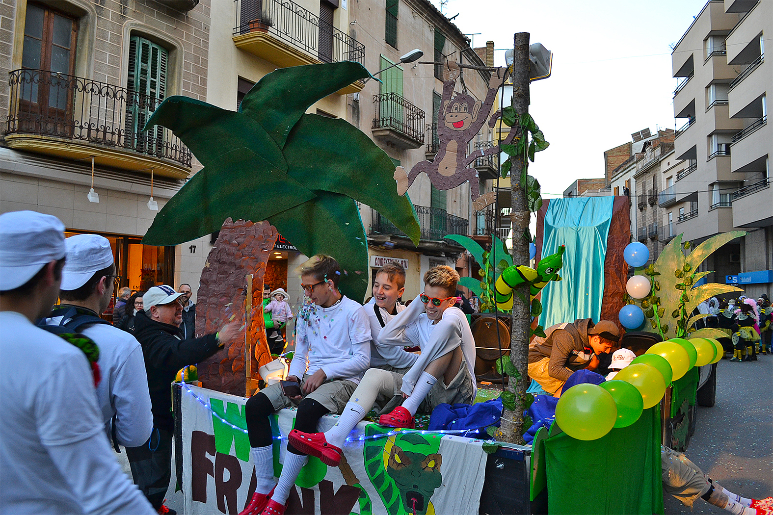Participants en la rua del Carnestoltes de SÃºria 2018.