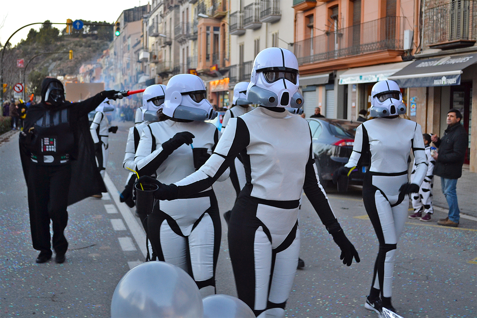Participants en la rua del Carnestoltes de SÃºria 2018.