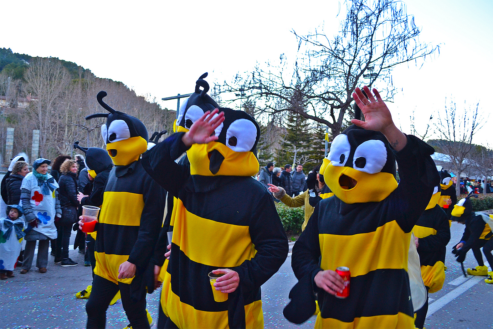 Participants en la rua del Carnestoltes de SÃºria 2018.