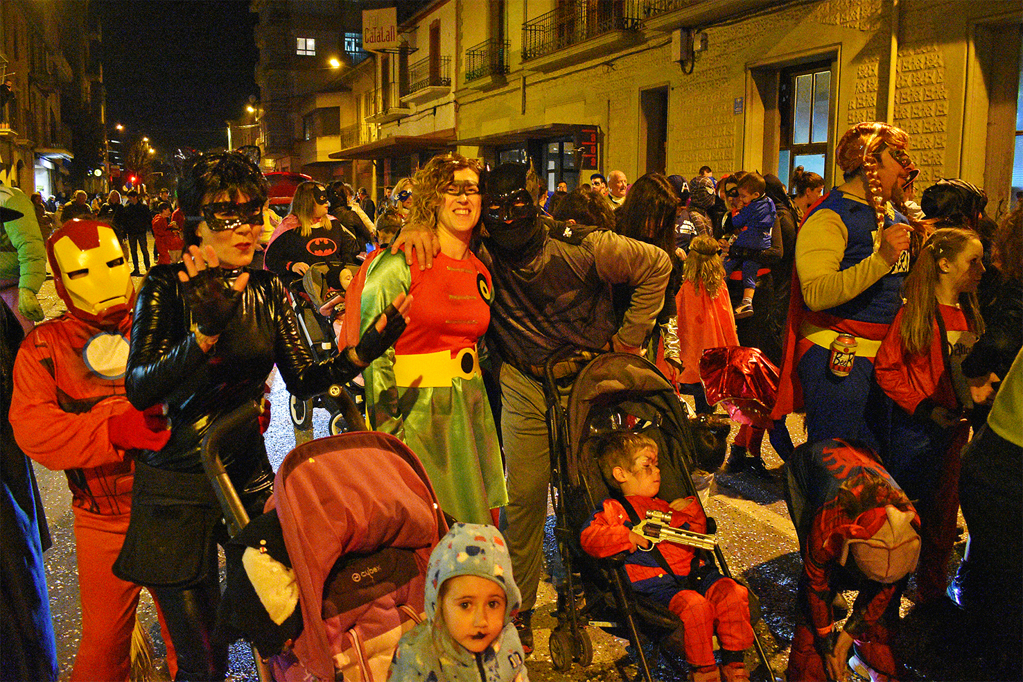 Participants en la rua del Carnestoltes de SÃºria 2019.