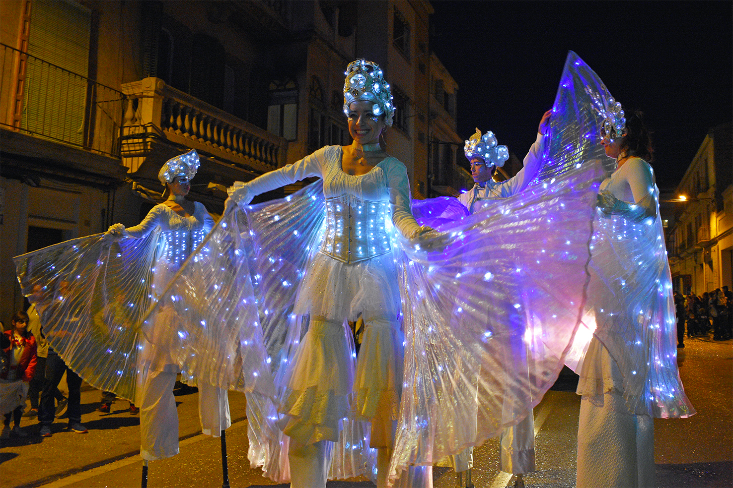 Participants en la rua del Carnestoltes de SÃºria 2019.