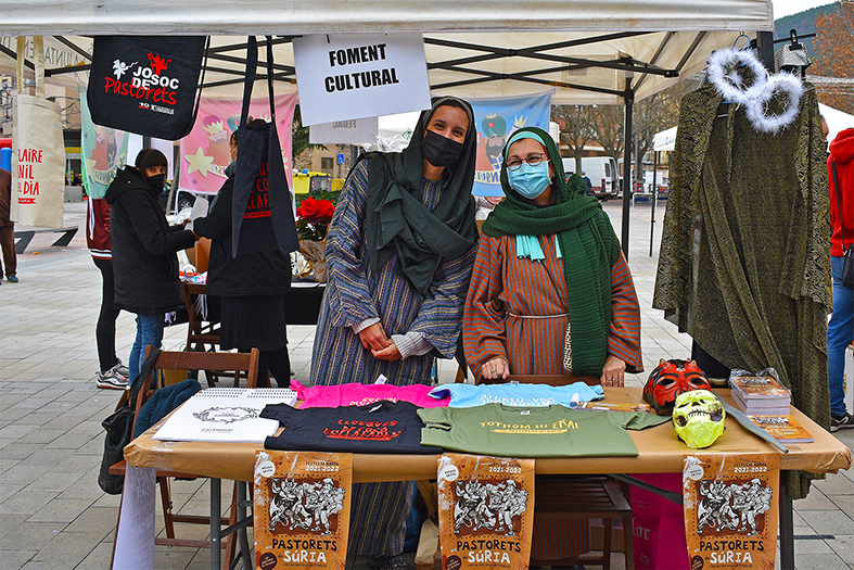 Parada del Foment Cultural a la Fira d’Entitats i Fira de Nadal de Súria