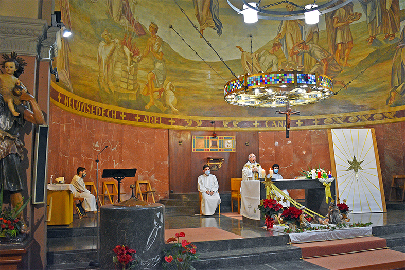 Missa del Gall a l'EsglÃ©sia Parroquial de Sant CristÃ²fol.
