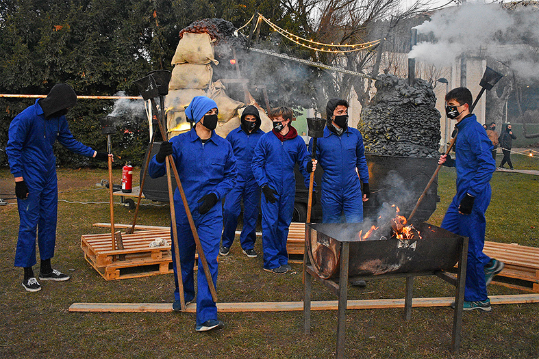 Personatges del Campament Màgic del Parc Municipal Macary i Viader.