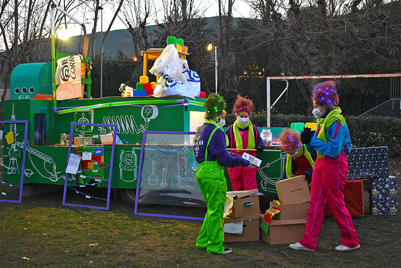 Personatges del Campament Màgic del Parc Municipal Macary i Viader.