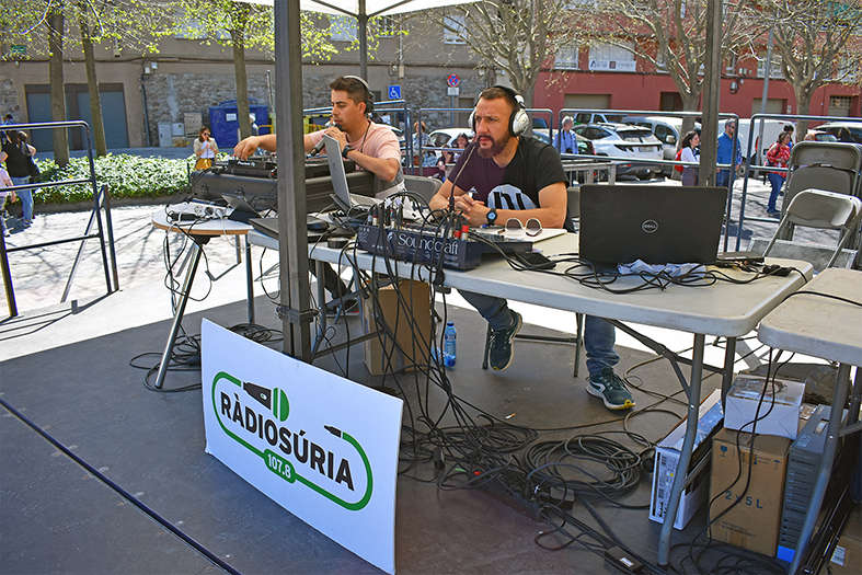 Programa en directe de RÃ dio SÃºria amb motiu de les Caramelles de SÃºria 2022.