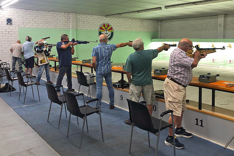Imatge de la Tirada de Festa Major a les instalÂ·lacions del Club de Tir Esportiu (Foto: Club de Tir Esportiu).