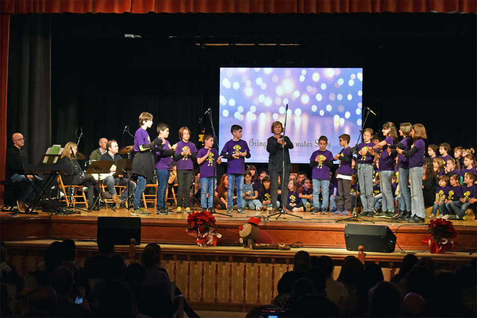 Concert de Nadal de l'Escola Municipal de MÃºsica a la sala d'actes de la ResidÃ¨ncia Bell RepÃ²s.