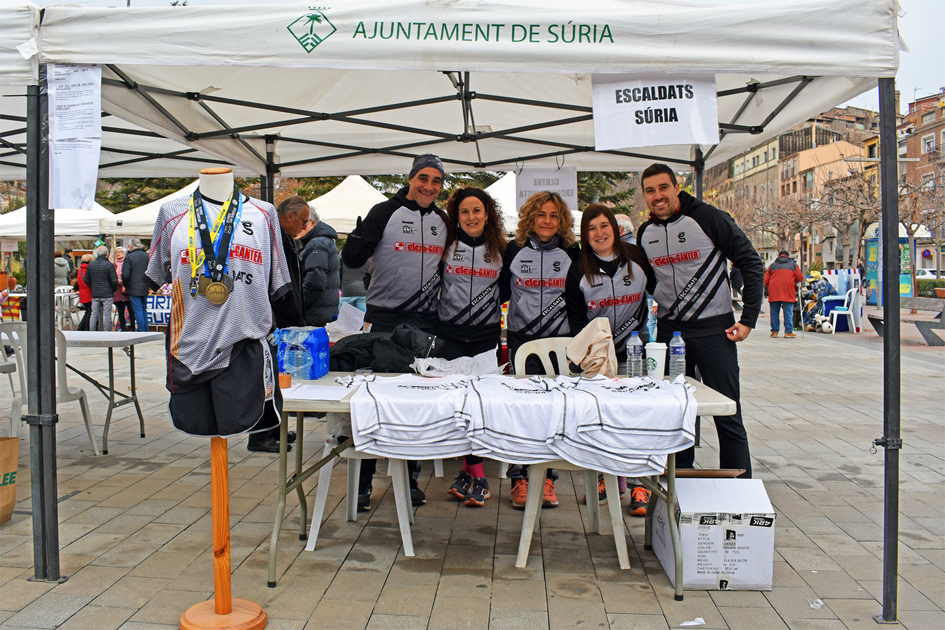Estand dâ€™Escaldats SÃºria, en la Fira de Nadal i Fira dâ€™Entitats de SÃºria.