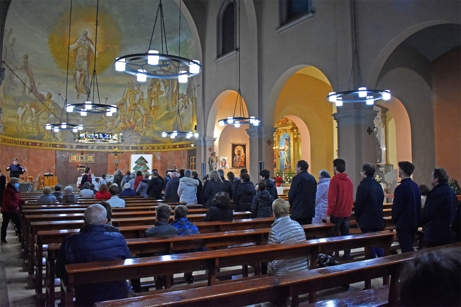 Missa del Gall a l'EsglÃ©sia Parroquial de Sant CristÃ²fol.