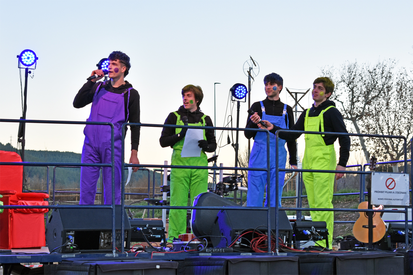 Conductors de lâ€™espectacle de benvinguda als Reis dâ€™Orient a SÃºria.