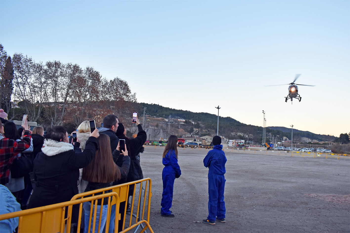 Aterratge de lâ€™helicÃ²pter dels Reis dâ€™Orient a SÃºria.