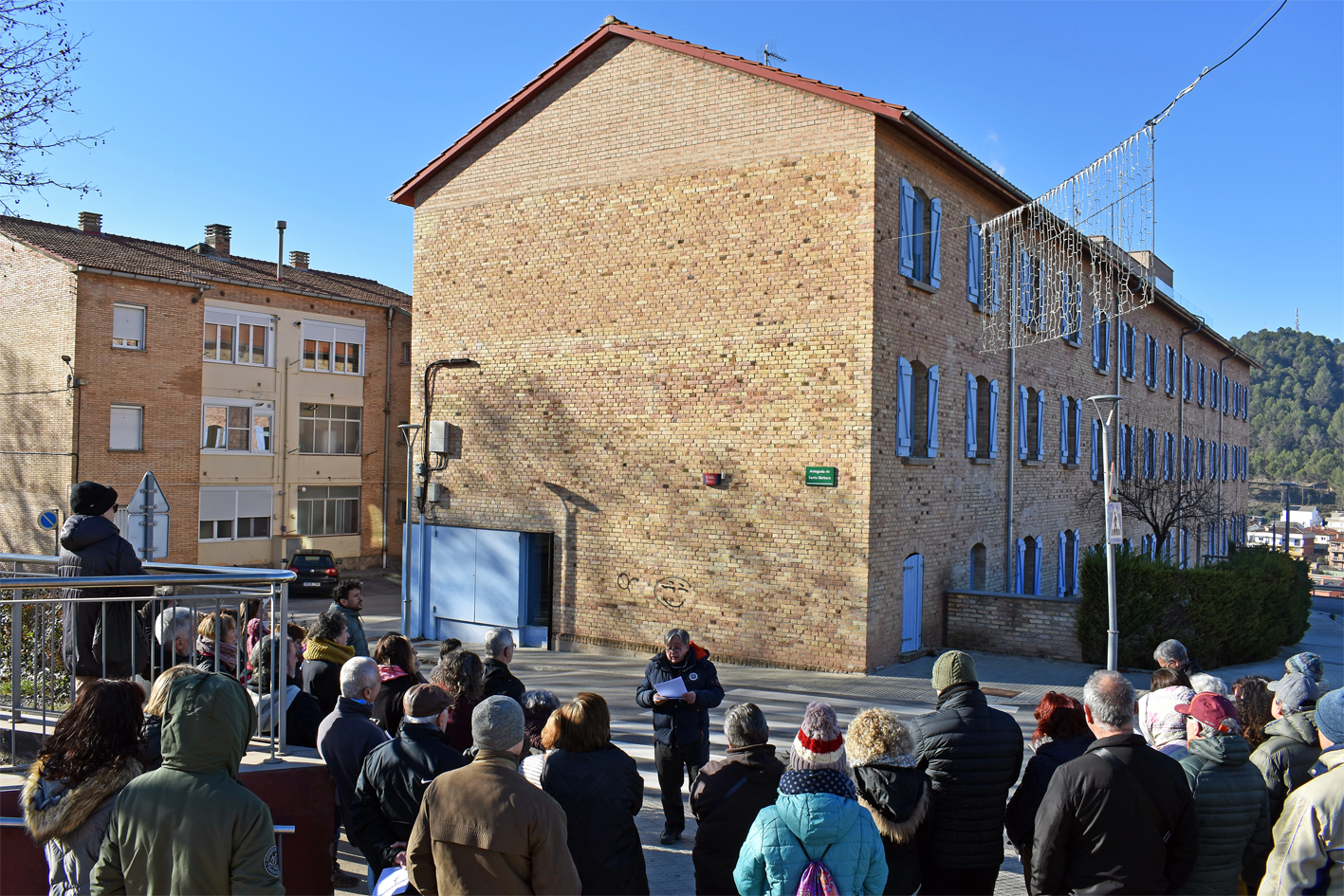 Visita patrimonial al barri de Santa Maria, a cÃ rrec de lâ€™estudiÃ³s surienc Albert FÃ brega, dins de la Festa de Sant SebastiÃ .