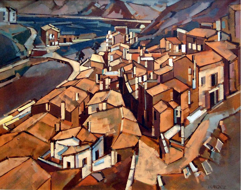 Obra guanyadora del Concurs de Pintura RÃ pida de SÃºria 1984 - Autor: JesÃºs Iraizoz i Michelena (Sant Boi de Llobregat).