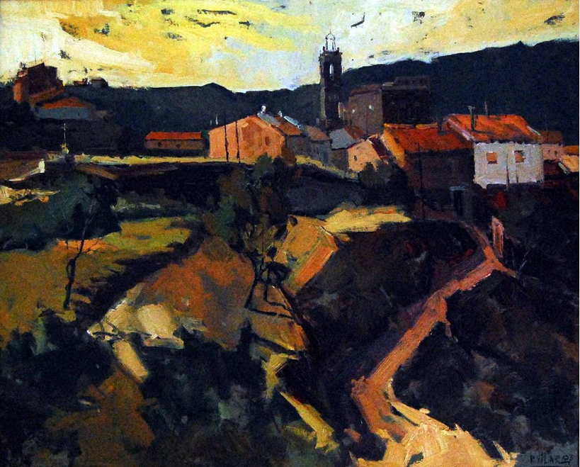 Obra guanyadora del Concurs de Pintura RÃ pida de SÃºria 1993 - Autor: Andreu Rozas i Vilar (Mollet del VallÃ¨s).