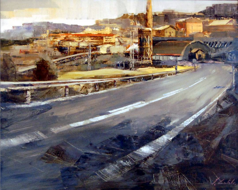 Obra guanyadora del Concurs de Pintura RÃ pida de SÃºria 2007 - Autor: Joan Josep CatalÃ  i Paysan (Alpicat).