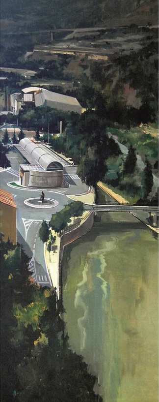 Obra guanyadora del Concurs de Pintura RÃ pida de SÃºria 2008 - Autor: Josep Expax i DoladÃ© (Aitona).