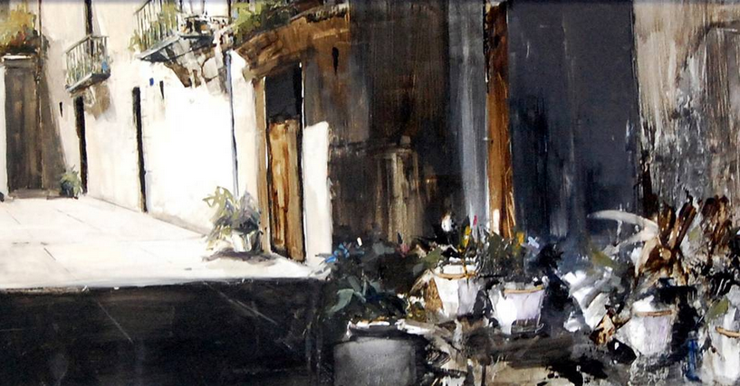 Obra guanyadora del Concurs de Pintura RÃ pida de SÃºria 2010 - Autor: Josep MillÃ s i Chias (Esparreguera).