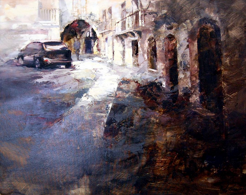Obra guanyadora del Concurs de Pintura RÃ pida de SÃºria 2011 - Autor: Joan Josep CatalÃ  i Paysan (Alpicat).