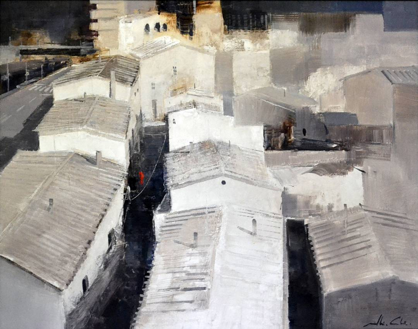 Obra guanyadora del Concurs de Pintura RÃ pida de SÃºria 2012 - Autor: Josep MillÃ s i Chias (Esparreguera).