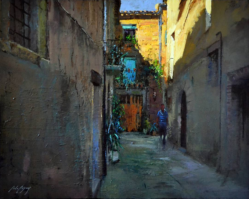 Obra guanyadora del Concurs de Pintura RÃ pida de SÃºria 2016 - Autor: NarcÃ­s Sala i Gascons (Lloret de Mar).