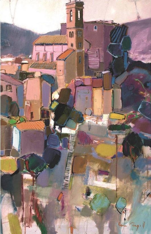 Obra guanyadora del Concurs de Pintura RÃ pida de SÃºria 2017 - Autor: Josep Manuel Aznar (Sant QuintÃ­ de Mediona).